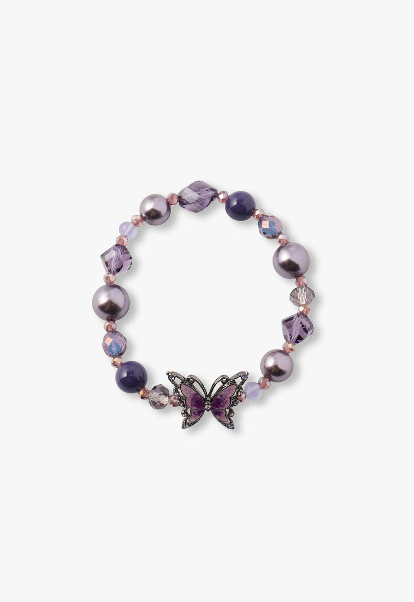 アナ スイ（ANNA SUI） 蝶モチーフ ゴムブレスレット | バタフライ ギフト