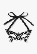 Mask Motif Choker Necklace