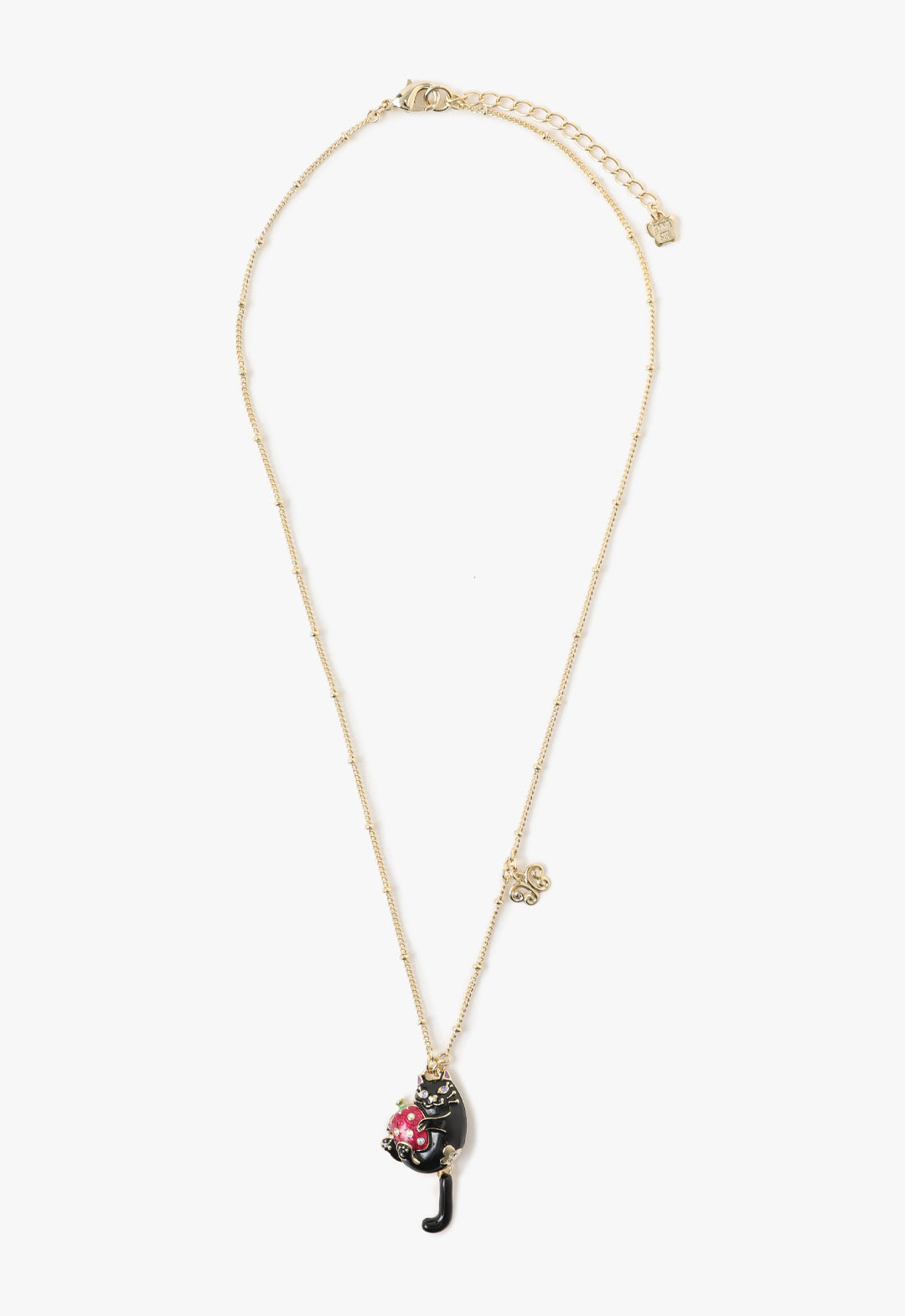 ANNA SUI 黒猫ティティ ネックレス ANNA SUI ネックレス 黒猫モチーフ レディース : ZOZOTOWN Yahoo
