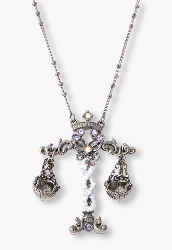 Balance motif necklace