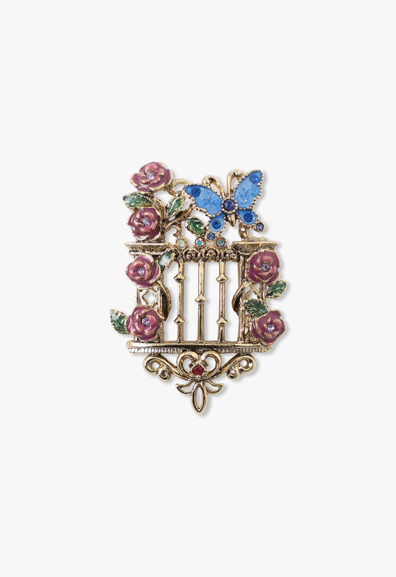 Balcony Motif Brooch